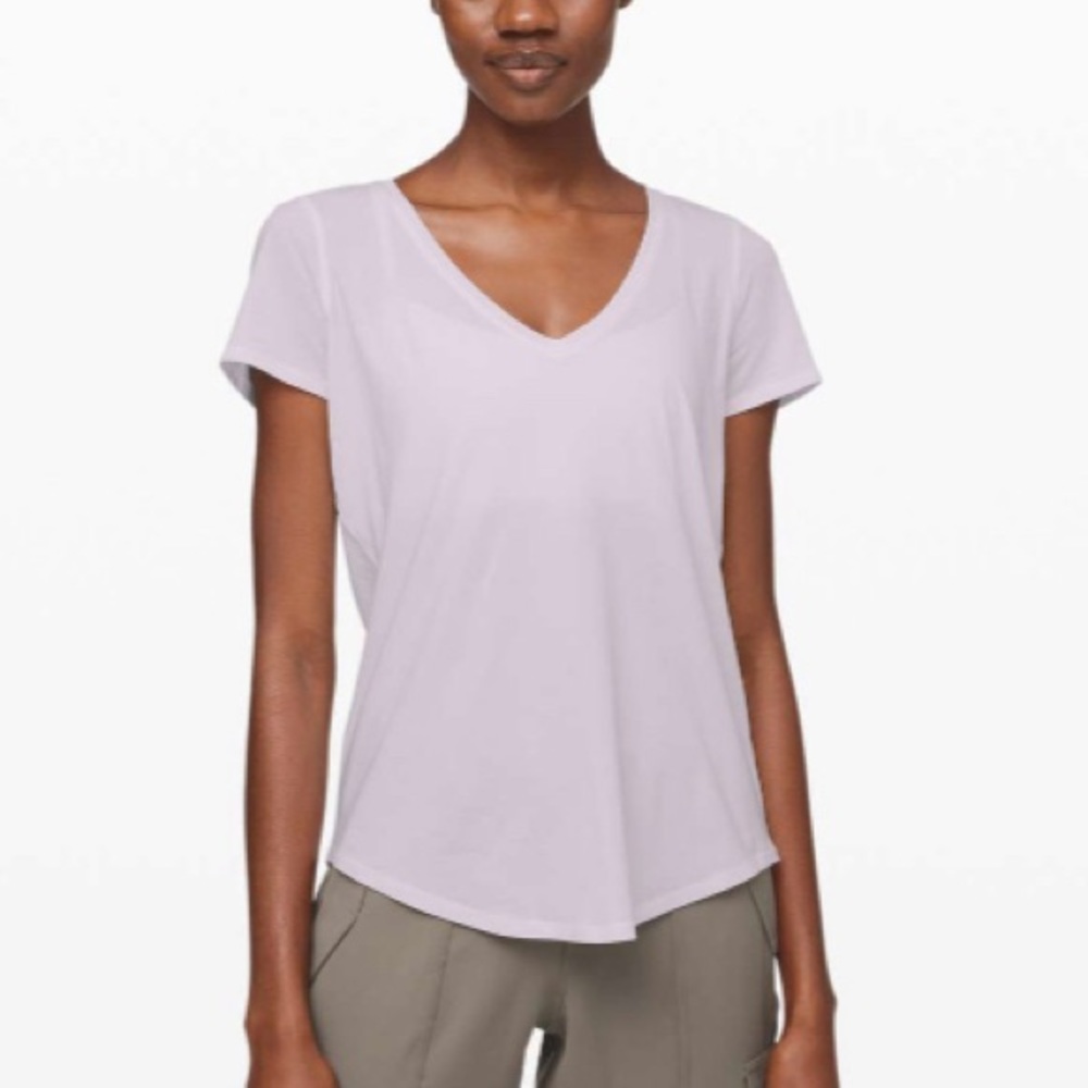 Lululemon Love Tee V, Size: 2, Color: Stargaze